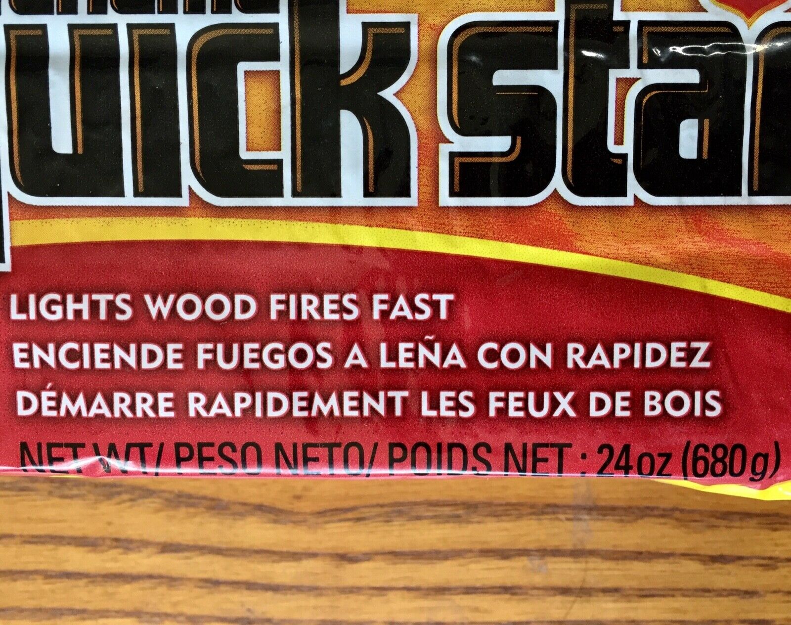 1 PACK of DURAFLAME QUICK START FIRELIGHTERS 24 OZ. (4 LOGS PER PACK) - Fresh Stock Dated December 2025