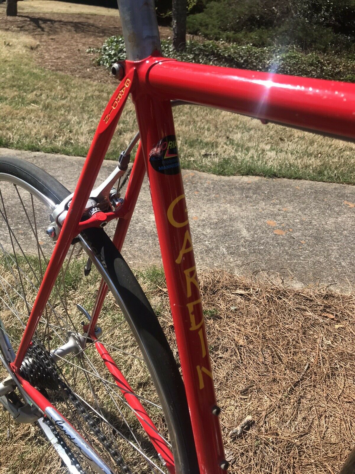 Joe Gardin Canada Road Bike With Shimano ! Near Mint Colnago Type Geometry Nice - Fresh Stock Dated December 2025