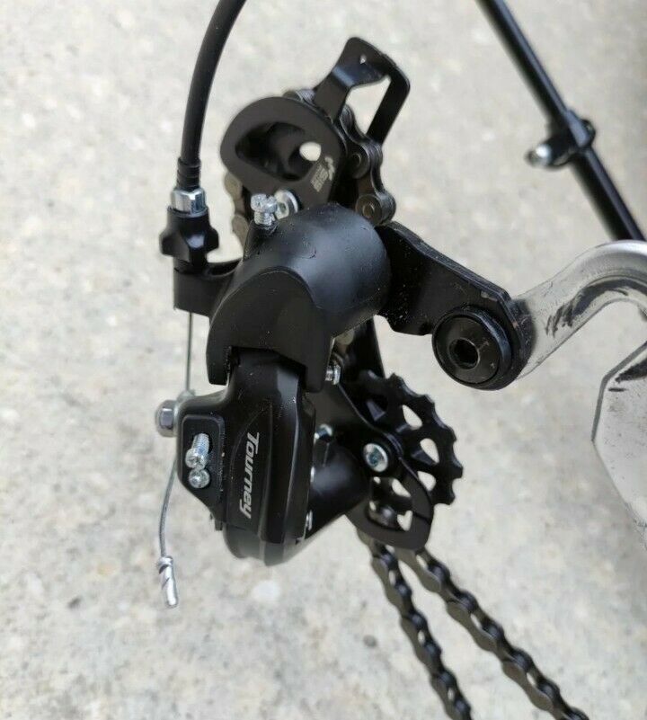 Mongoose Malus Adult Fat Tire Mountain Bike Frame  7-Speed Silver - Fresh Stock Dated December 2025