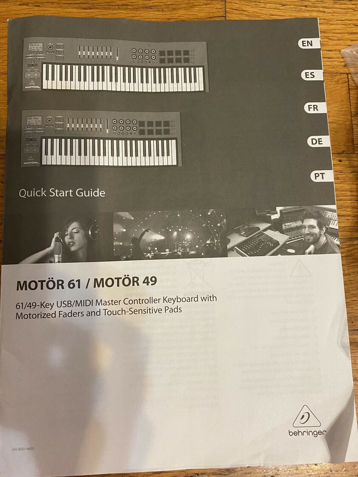 Behringer Motor 49 USB Midi Controller Keyboard, NIB. - Fresh Stock Dated December 2025