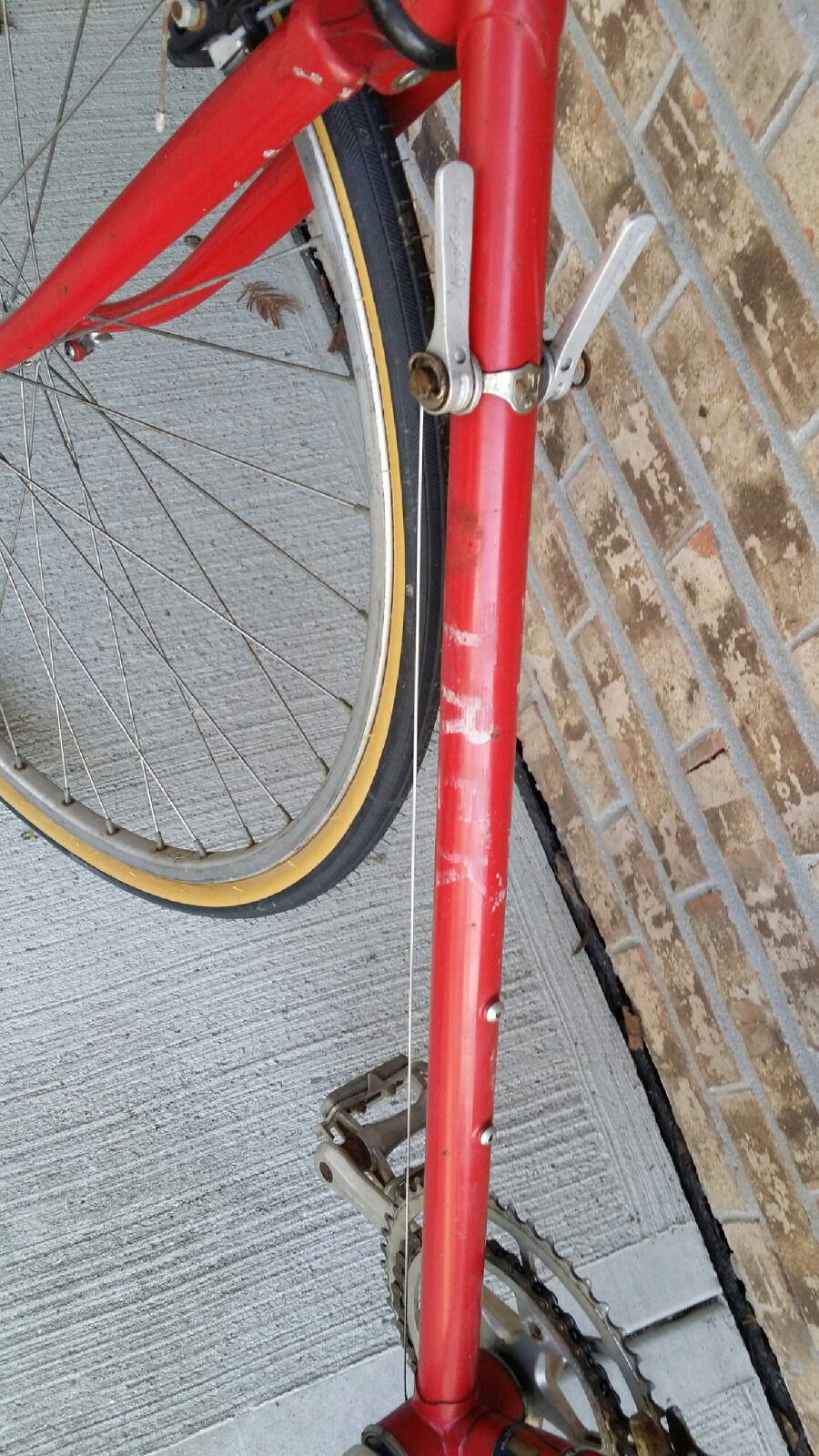 Older Trek Bike Red In Color - Fresh Stock Dated December 2025