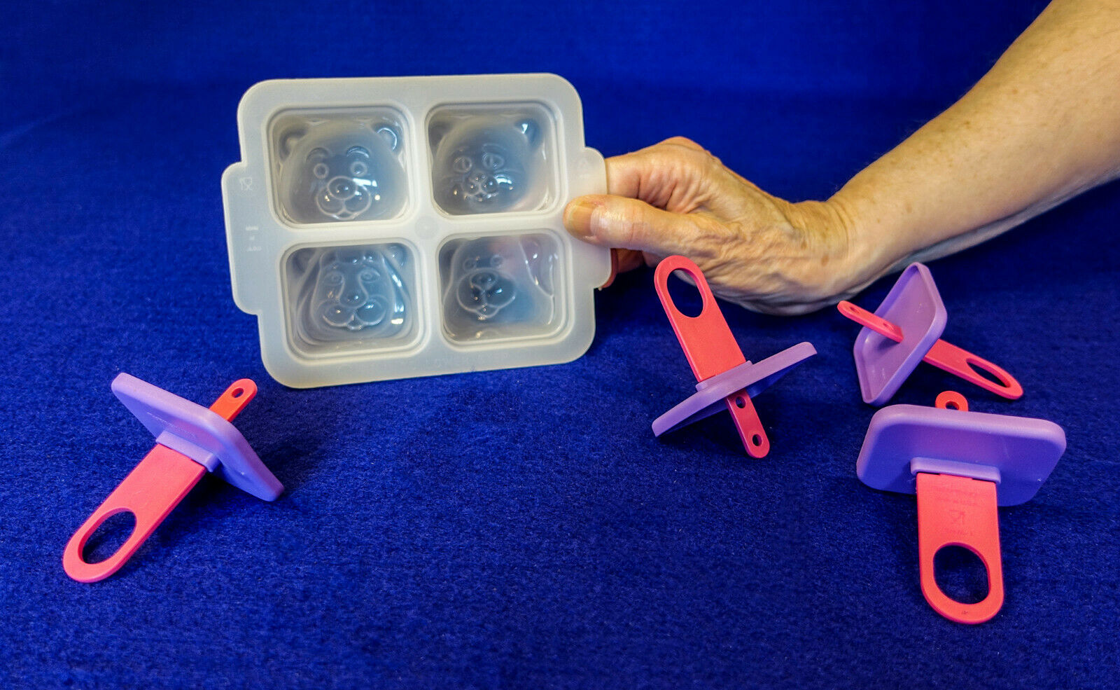 Vintage Tupperware Animal Ice Tups Popsicle Set - Fresh Stock Dated February 2026