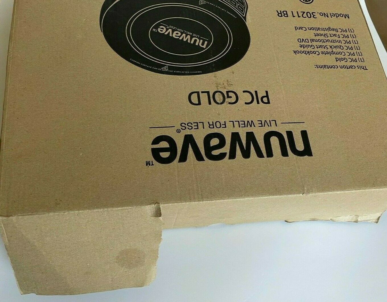 Nuwave 30211 BR PIC Gold Portable Precision Induction Cooktop - Fresh Stock Dated February 2026