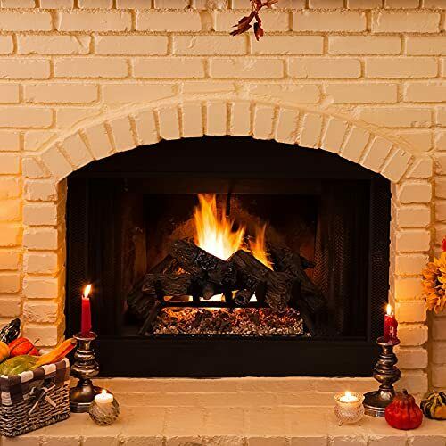 Skyflame Silvery Vermiculite Granules for Gas Logs, 12 oz Bag - Fresh Stock Dated January 2026