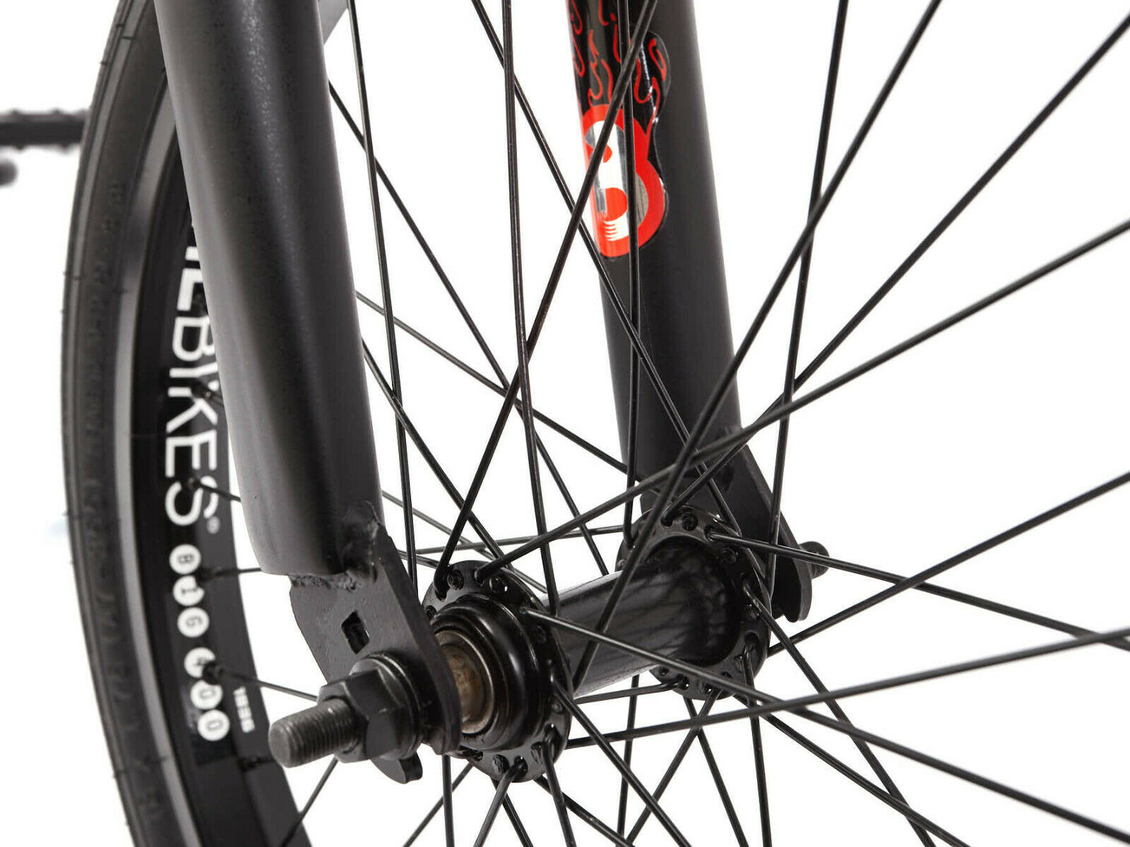 KHE BMX Bike Blaze 18 Inch Black Affix 360° Rotor Only 22.5lbs - Fresh Stock Dated January 2026