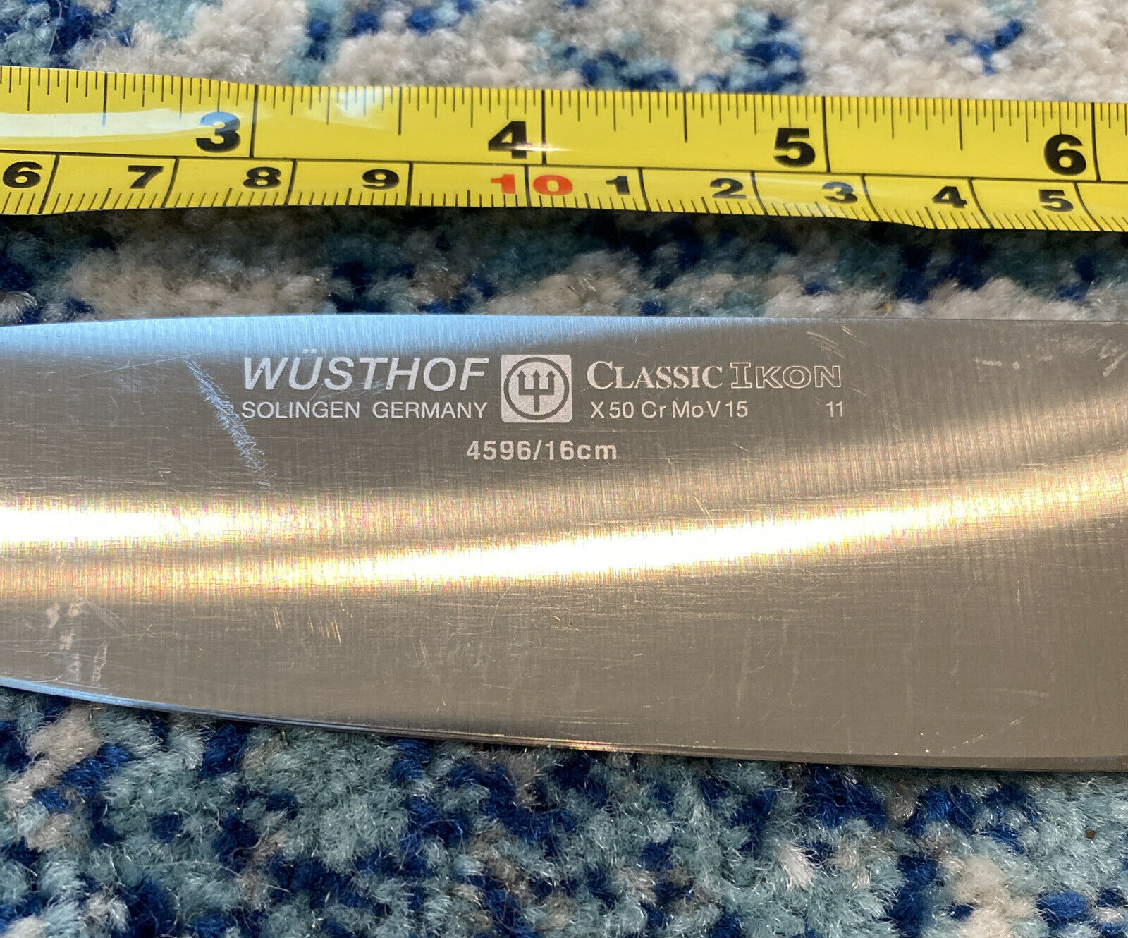 Wusthof Classic Ikon X 50 Cr MoV 15  4596-20 cm Solingen Germany - Fresh Stock Dated February 2026