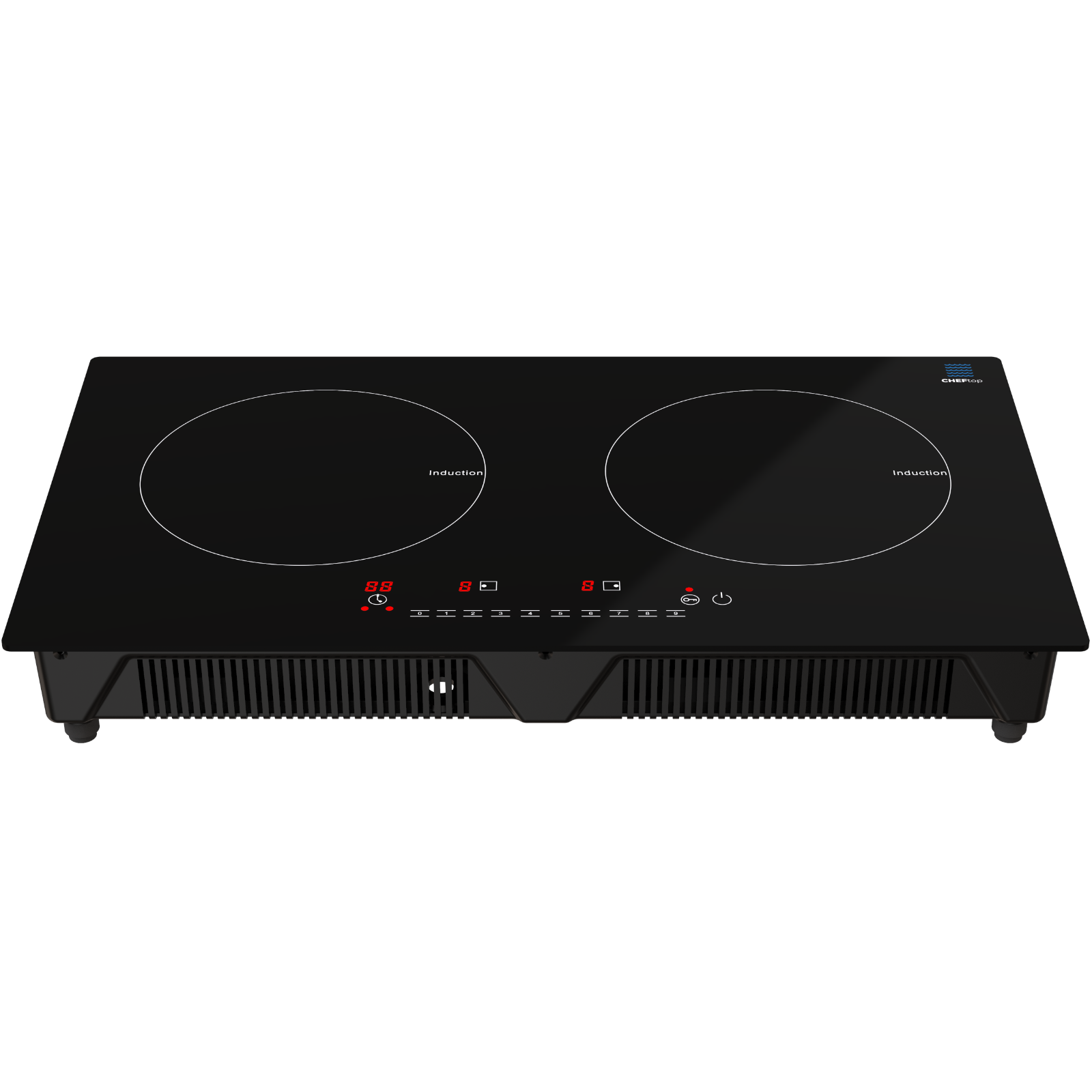 Induction Cooker 2 Burner Cooktop 1800W Digital 2 Burner Electric Cooktop - Fresh Stock Dated February 2026