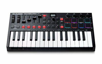 M-Audio Oxygen Pro Mini 32-Key USB MIDI Controller - OXYGENPROMINI - Fresh Stock Dated December 2025