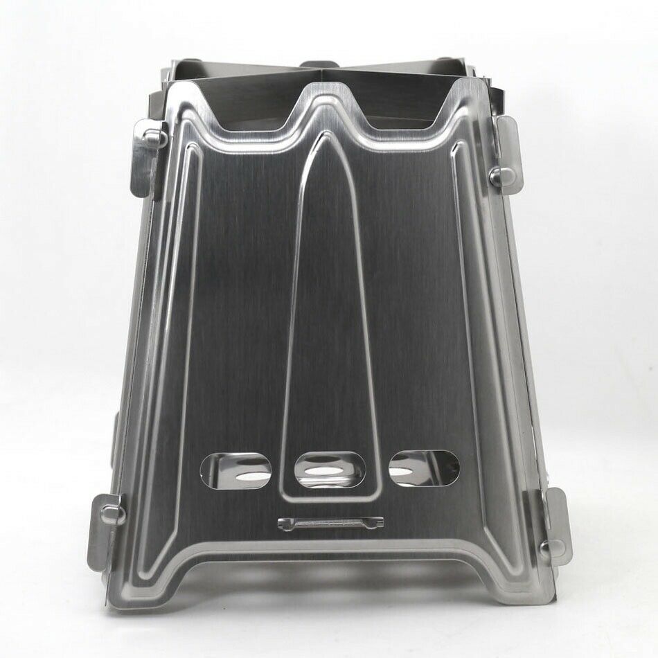 Pure Titanium Firewood Stove Ultralight Wood Burning Camping Stove Portable - Fresh Stock Dated January 2026