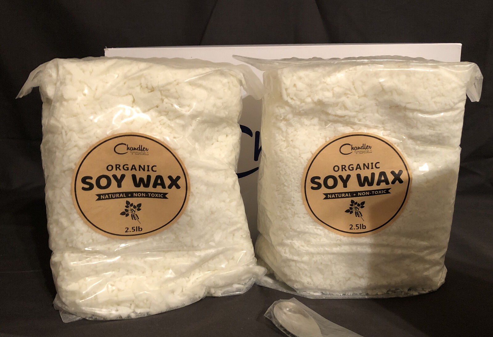 Chandler Tools Candle Making Kit Electric Hot Plate W/ Soy Wax, Pot And Spoon - Fresh Stock Dated February 2026