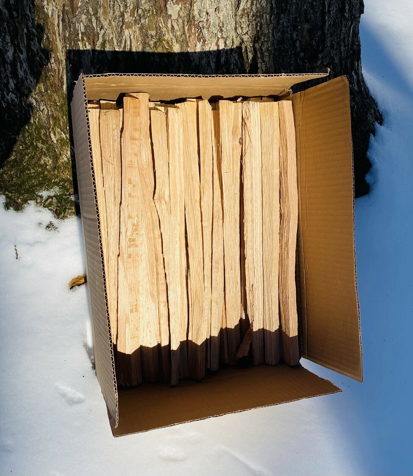 Premium Kindling Wood - 100% Seasoned Oak - Fresh Stock Dated January 2026
