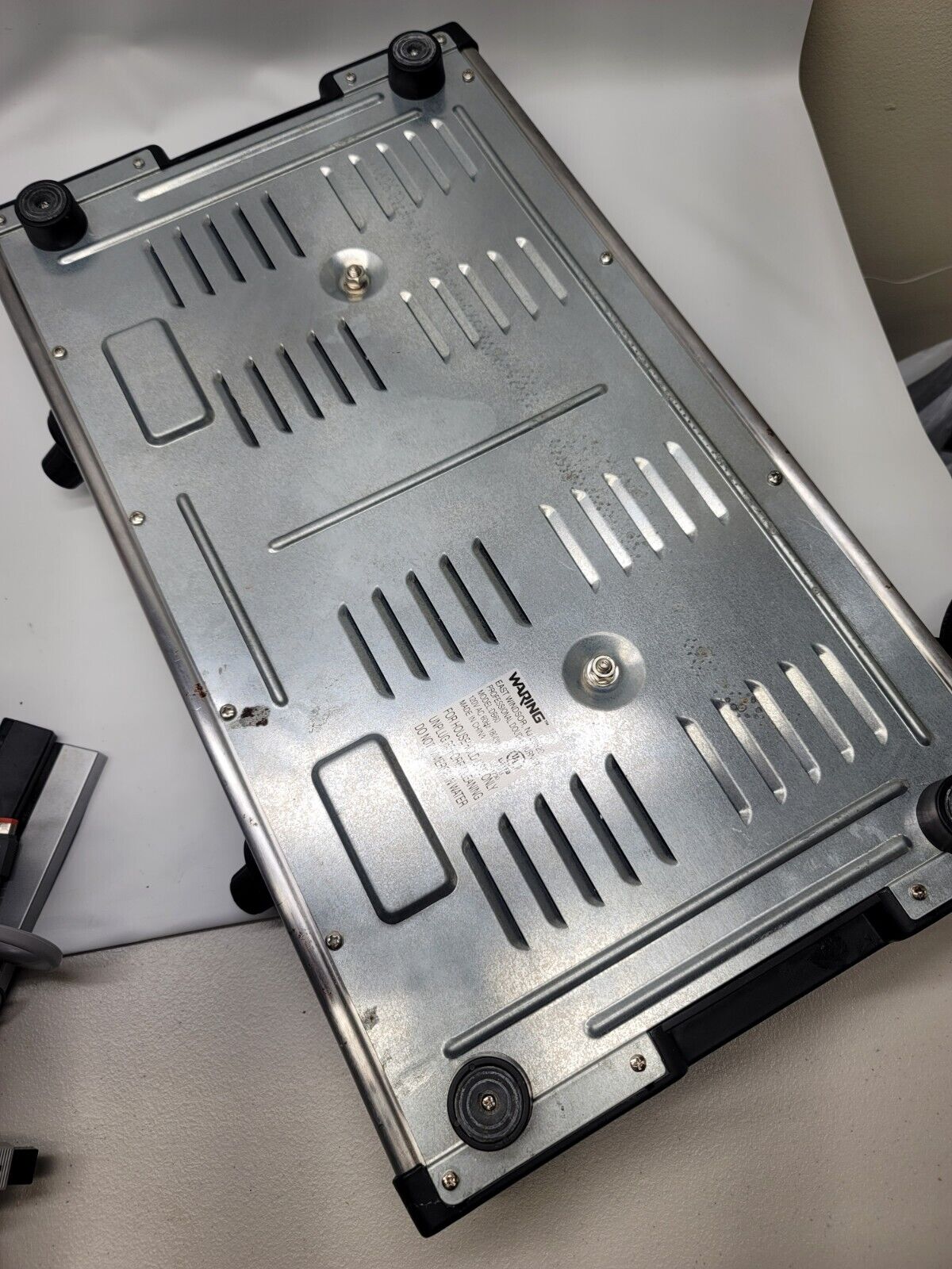 Waring DB60 Portable Professional Commercial Burner Cast Iron Hot Plates 1800W - Fresh Stock Dated February 2026