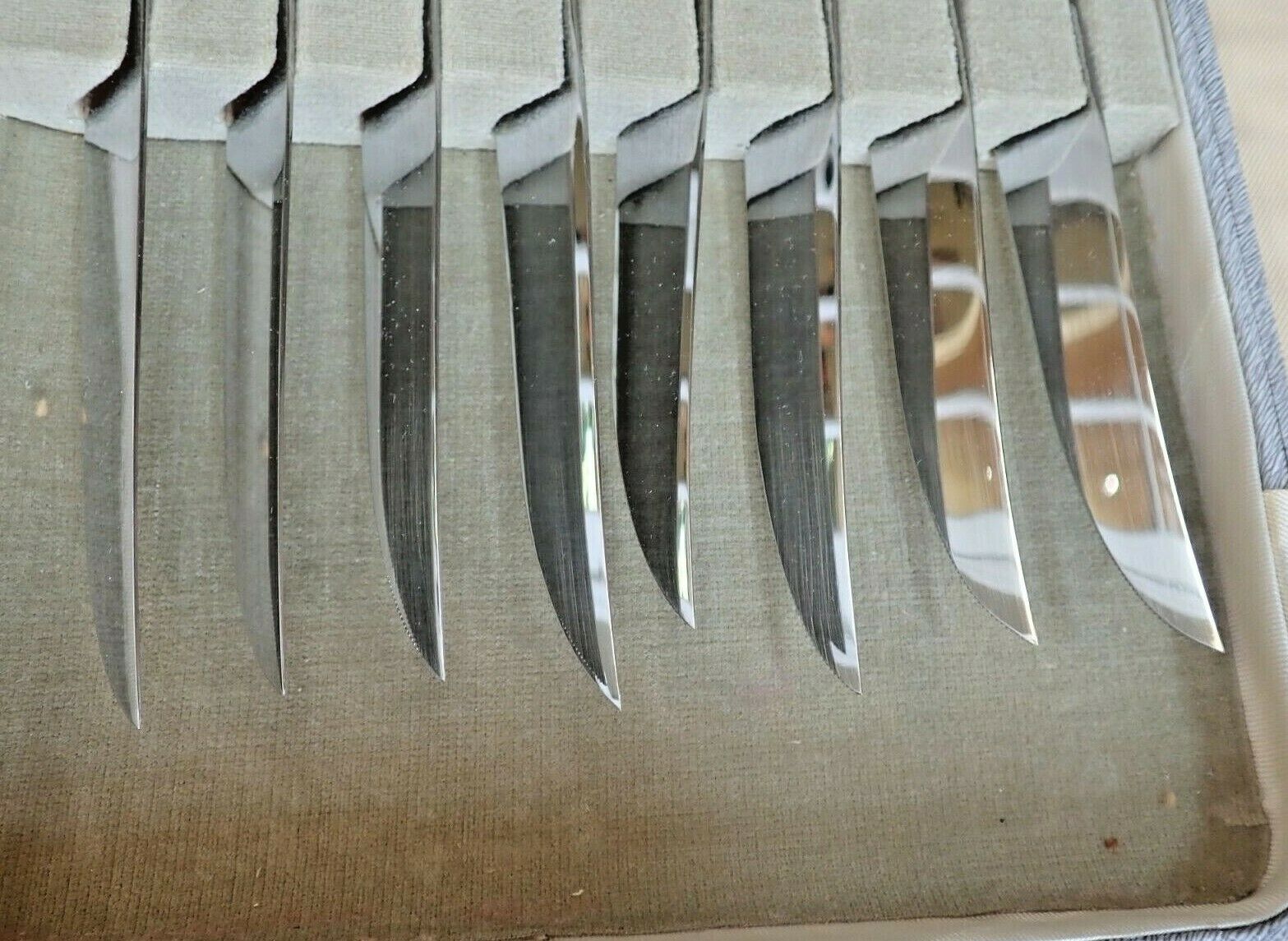 Griffon Cutlery 8-Piece Steak Knife Set, Stainless Steel, Sheffield England - Fresh Stock Dated January 2026