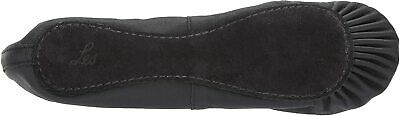 Leo Women's Ballet Russe Dance Shoe, Black, 8 C US - Fresh Stock Dated December 2025