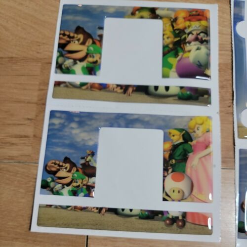 Gamer Graffix Super Smash Brothers Decal Sticker for Nintendo Gamecube - Fresh Stock Dated February 2026