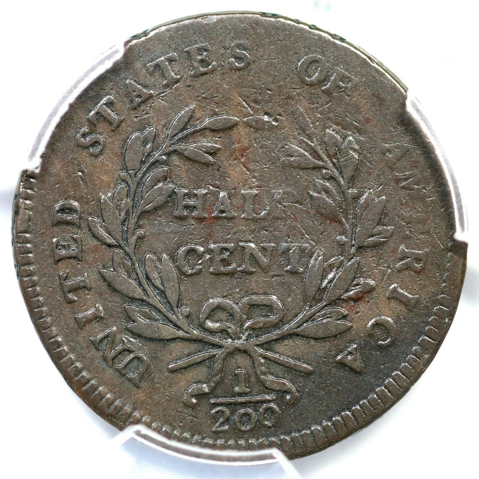 1797 C-3b R-4 PCGS VF 30 Lett Edge Liberty Cap Half Cent Coin 1/2c - Fresh Stock Dated December 2025