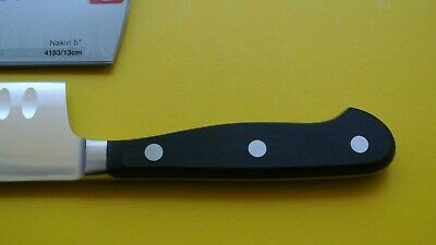 WUSTHOF new  5 inch nakiri KNIFE  new PEtec #4193/13cm solingen Germany - Fresh Stock Dated January 2026