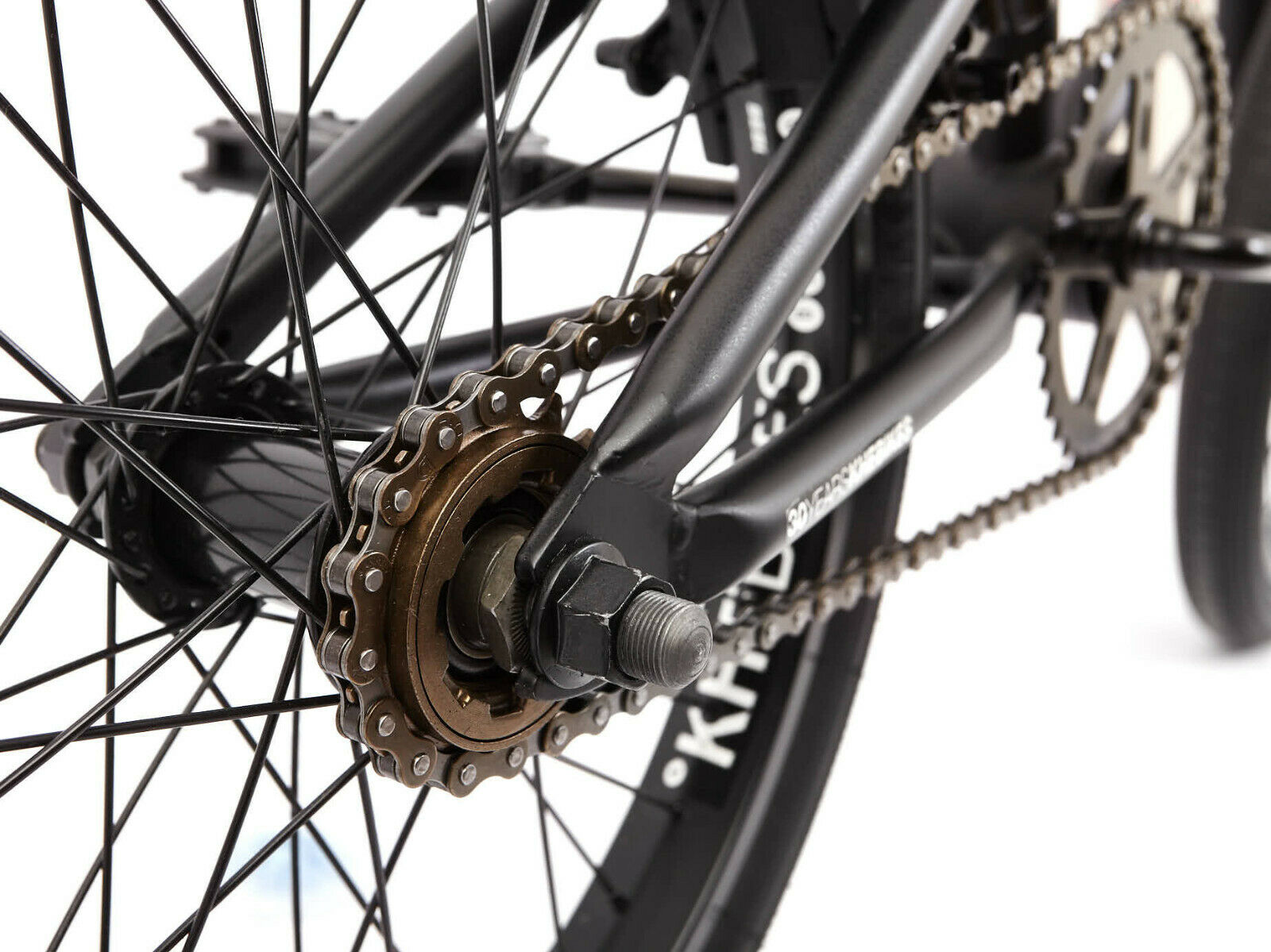 KHE BMX Bike Blaze 18 Inch Black Affix 360° Rotor Only 22.5lbs - Fresh Stock Dated January 2026