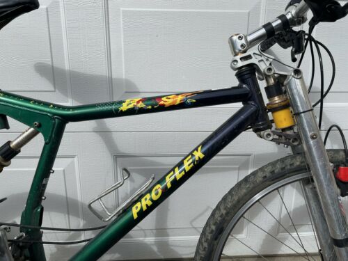 Pro Flex Beast Vintage Mountain Bike 26” Elastomer Full Suspension - Fresh Stock Dated December 2025