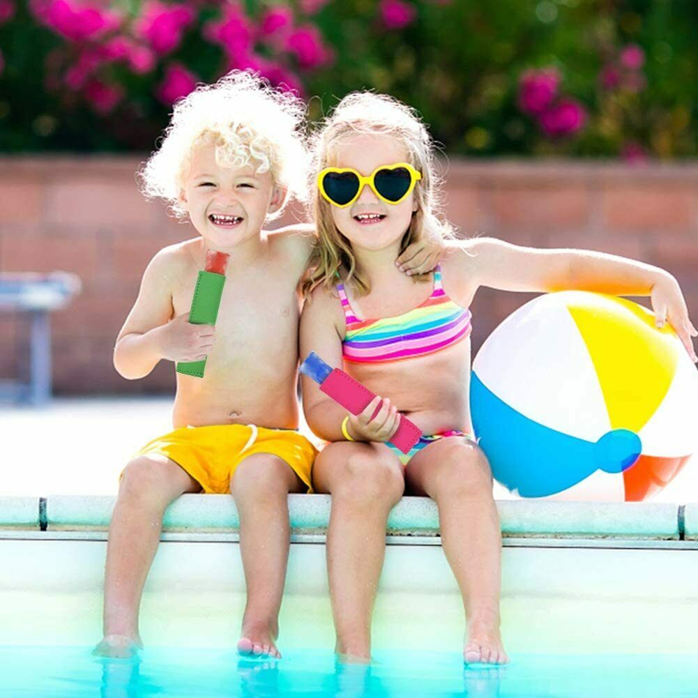 24PCS Popsicle Holders Ice Pop Neoprene Insulator Sleeves Freezer Bags 8 Colors - Fresh Stock Dated February 2026