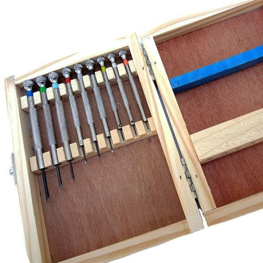 Mini Screwdriver Precision Set 9 Pcs Jewelry Watchmakers Repair Camera, Computer - Fresh Stock Dated December 2025