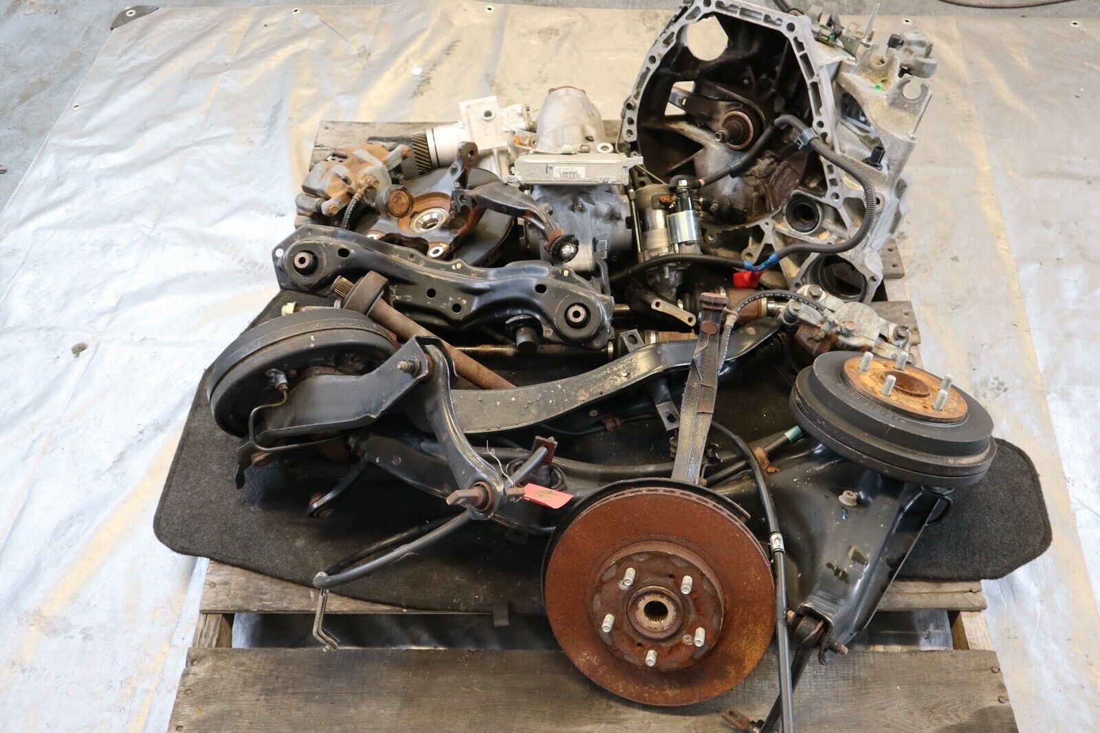 2000 HONDA CR-V LX B20 2.0L AWD OEM COMPLETE ALL WHEEL DRIVE SWAP KIT #9444 - Fresh Stock Dated December 2025