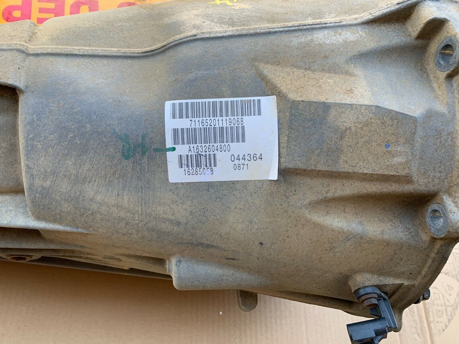 2011 JEEP WRANGLER JK JKU 3.8L MANUAL TRANSMISSION 52104741AC OEM 82K MILES - Fresh Stock Dated January 2026