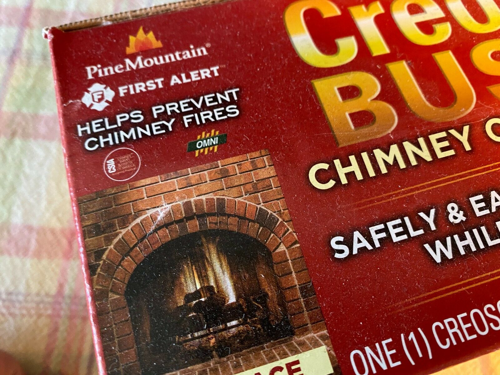 PINE MOUNTAIN - Creosote Buster - Chimney Cleaning Log - NIB - Fresh Stock Dated January 2026