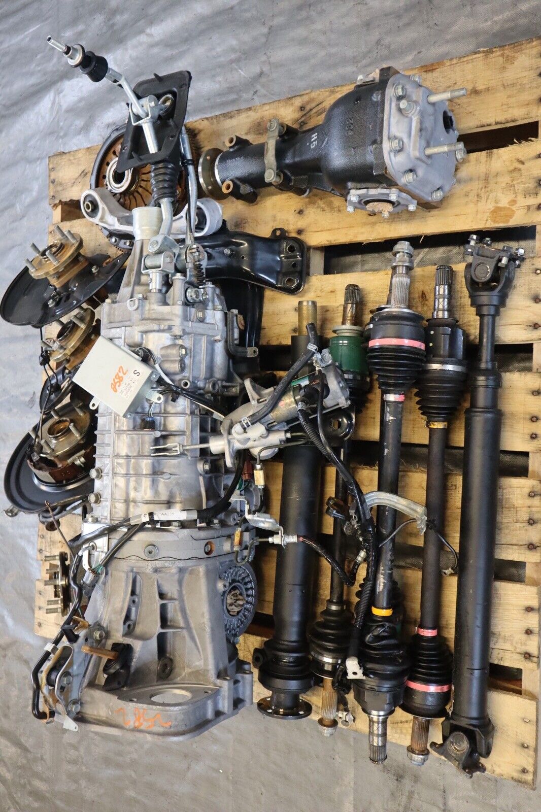 2021 SUBARU WRX STI EJ257 OEM 6 SPEED TRANSMISSION SWAP TY856UW6AB 7,710 MILES - Fresh Stock Dated December 2025
