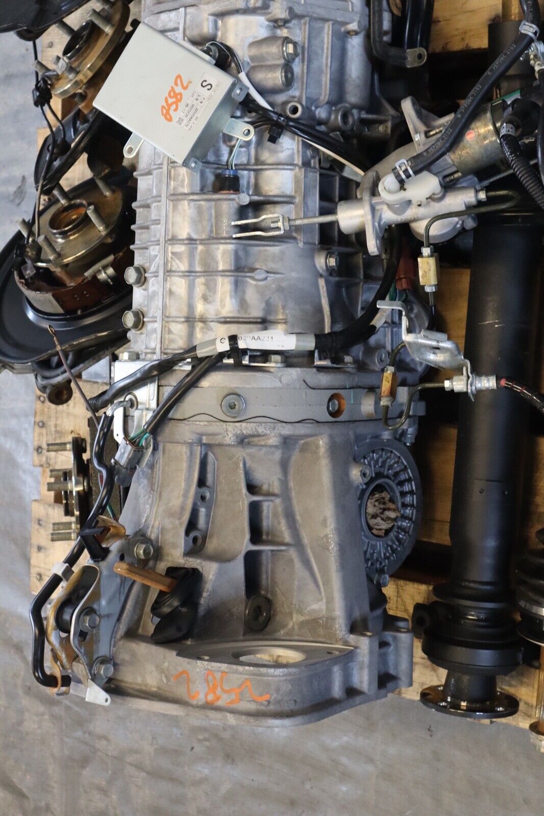 2021 SUBARU WRX STI EJ257 OEM 6 SPEED TRANSMISSION SWAP TY856UW6AB 7,710 MILES - Fresh Stock Dated December 2025