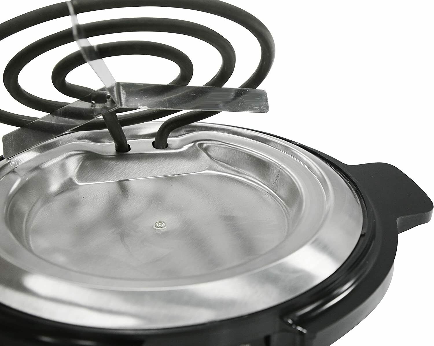 Portable Buffet Burner Small Electric Hot Coiled Heating Plate Temp Control 750W - Fresh Stock Dated February 2026