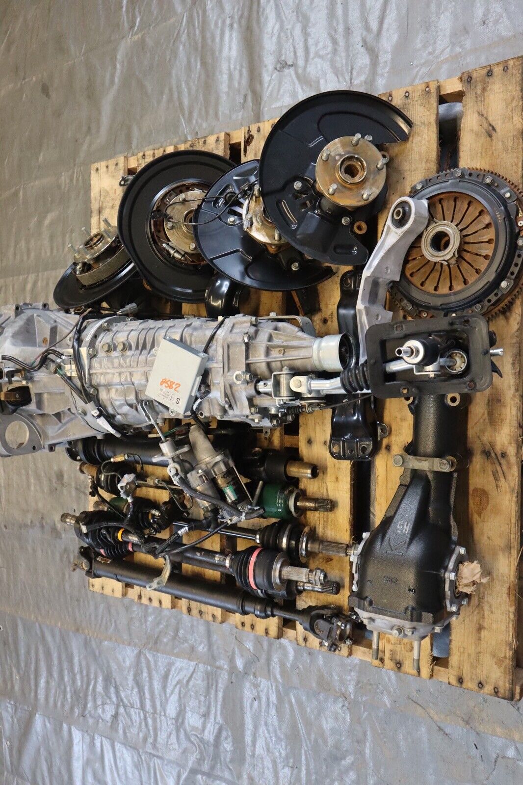 2021 SUBARU WRX STI EJ257 OEM 6 SPEED TRANSMISSION SWAP TY856UW6AB 7,710 MILES - Fresh Stock Dated December 2025