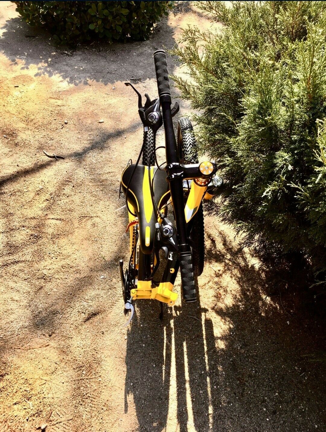 NEW FOLDING MOUNTAIN BIKE MTB 21 SPEED FULL SUSPENSION 26x17 - AUTHENTIC! - Fresh Stock Dated December 2025