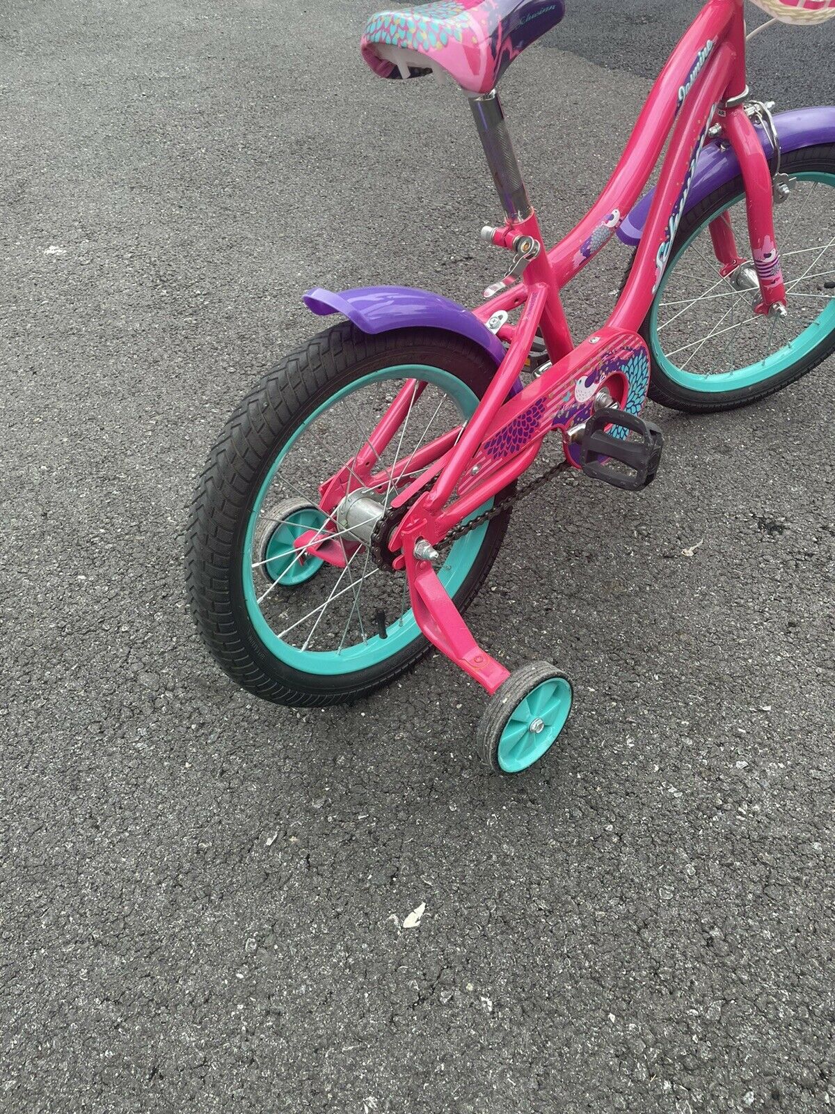 Schwinn Jasmine Girls Bike with Training Wheels, 16-Inch Wheels, (Pink) - USED - Fresh Stock Dated January 2026