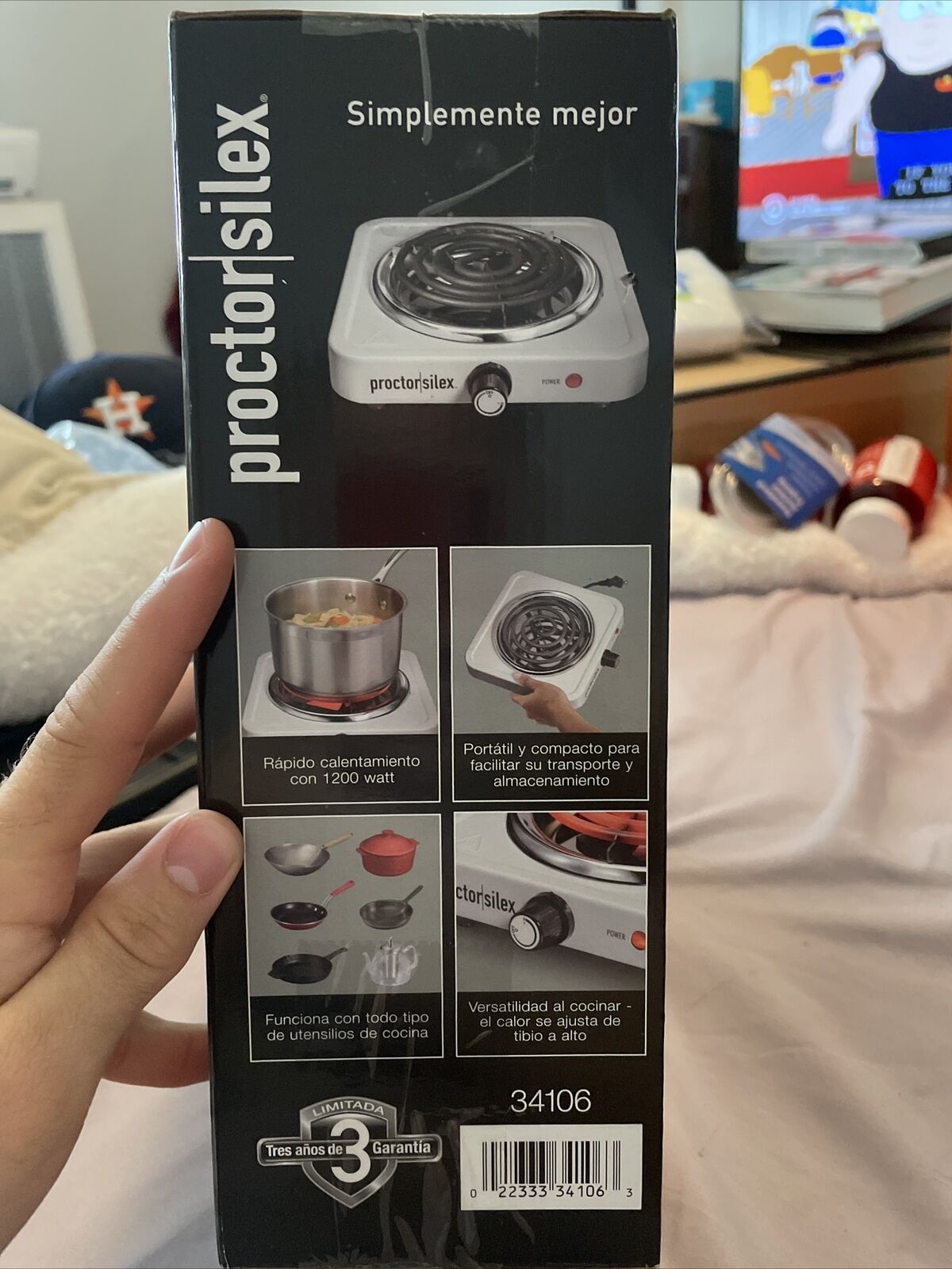 Portable , Electric Stove - Fresh Stock Dated February 2026