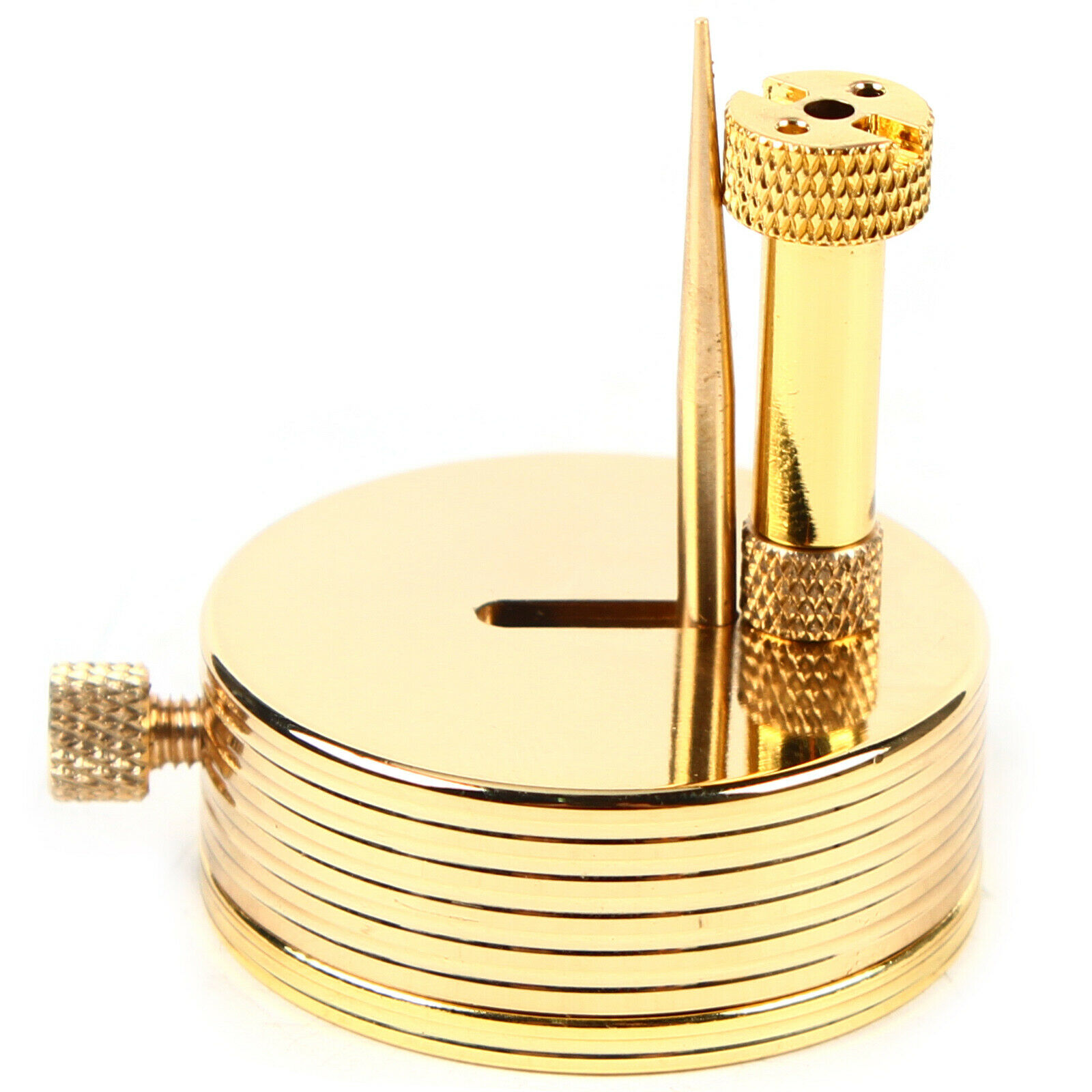 Brass Stand Adjustable Support Watch Balanced Holder Base Watchmaker Heavy Duty - Fresh Stock Dated December 2025