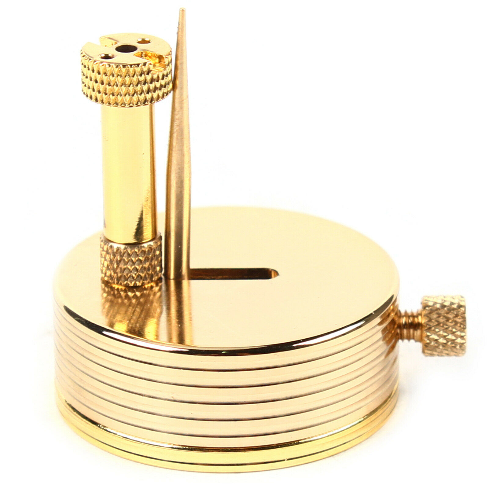 Brass Stand Adjustable Support Watch Balanced Holder Base Watchmaker Heavy Duty - Fresh Stock Dated December 2025