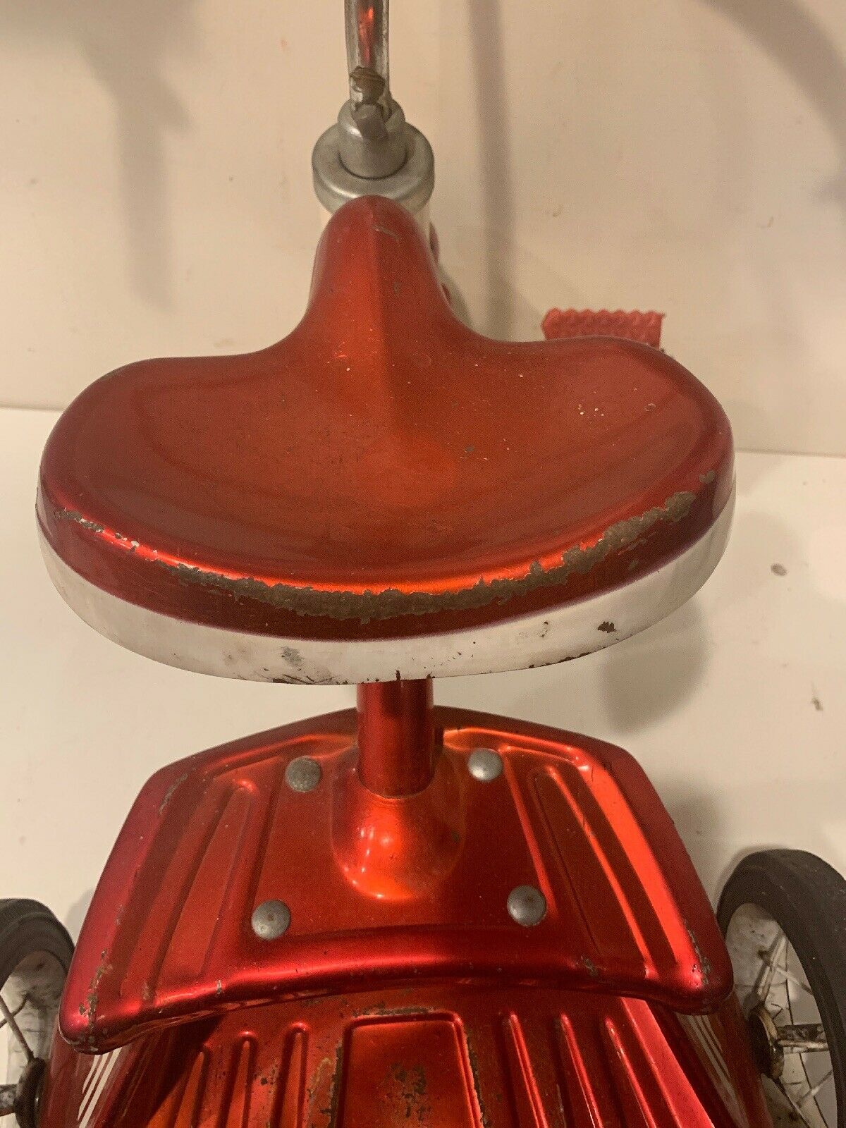Vintage Columbia Red Tricycle Westfield Massachusetts 50s-60s Era - Fresh Stock Dated January 2026