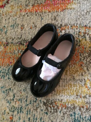 Capezio Jr.Tyette N625C Tap Shoe (Toddler/Little Kid),Black Patent 9 M Toddler - Fresh Stock Dated December 2025