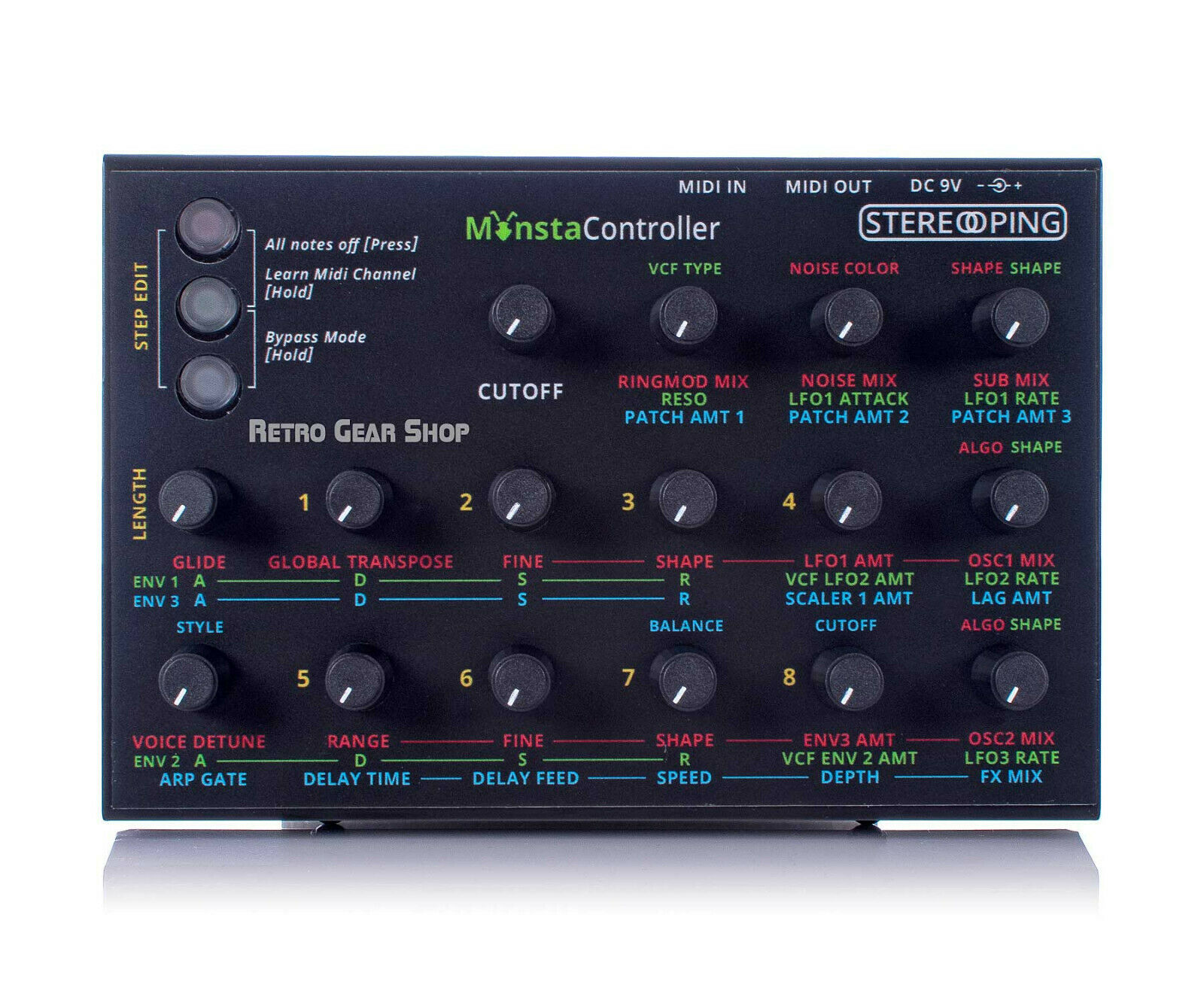 Stereoping CE-1 Monsta Midi Controller Audiothingies MicroMonsta Vintage Synth - Fresh Stock Dated December 2025