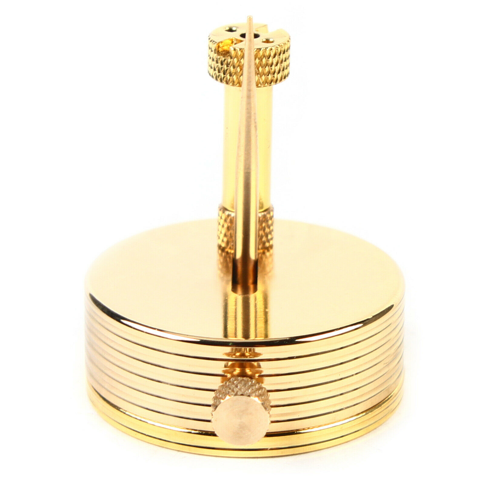 Brass Stand Adjustable Support Watch Balanced Holder Base Watchmaker Heavy Duty - Fresh Stock Dated December 2025