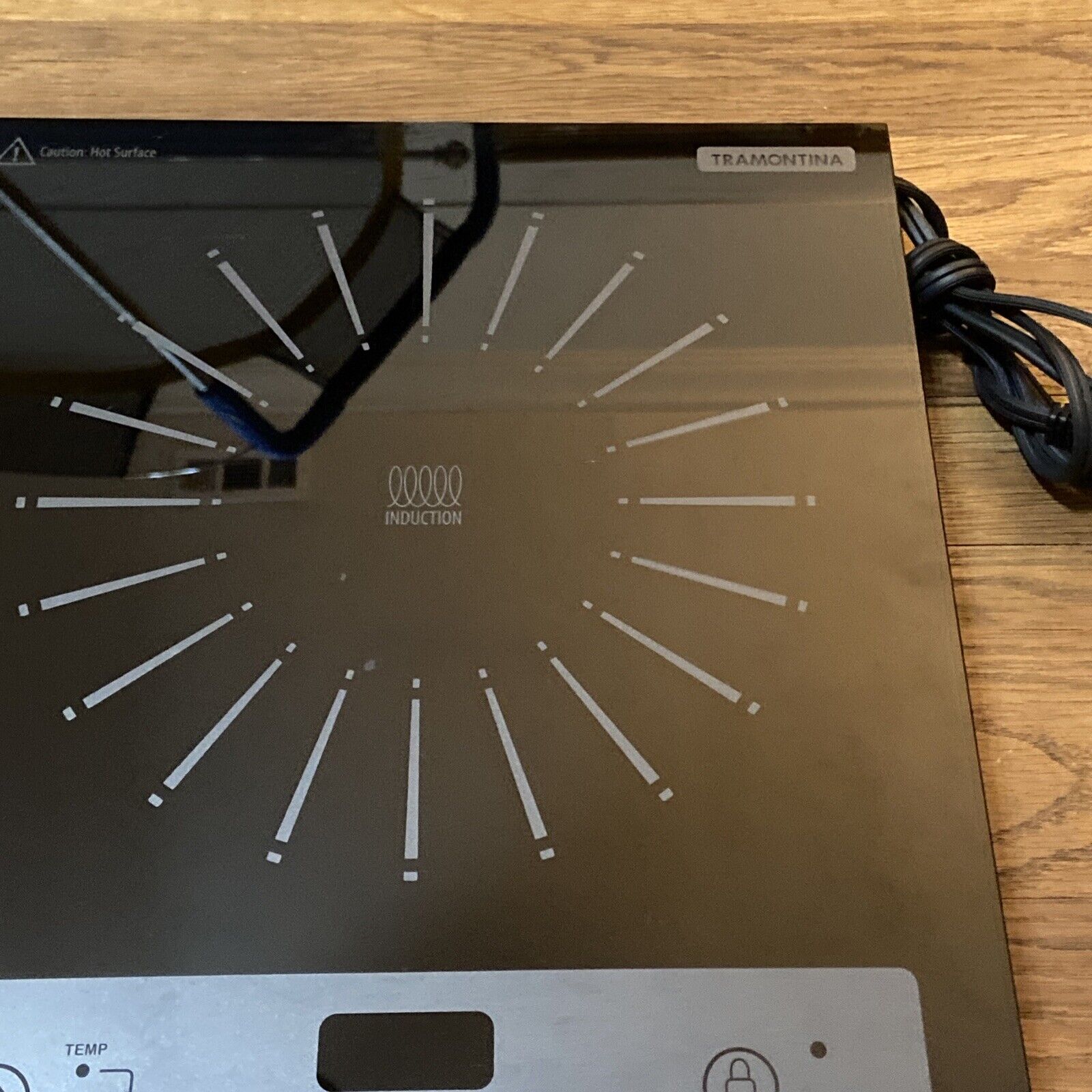 Tramontina Induction Counter Cooker Cooktop Single Burner Model 81500/103 Glass - Fresh Stock Dated February 2026