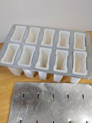Frozen Ice Cream Pop Mold Popsicle Maker Kitchen DIY Tools USED Commercial grade - Fresh Stock Dated February 2026