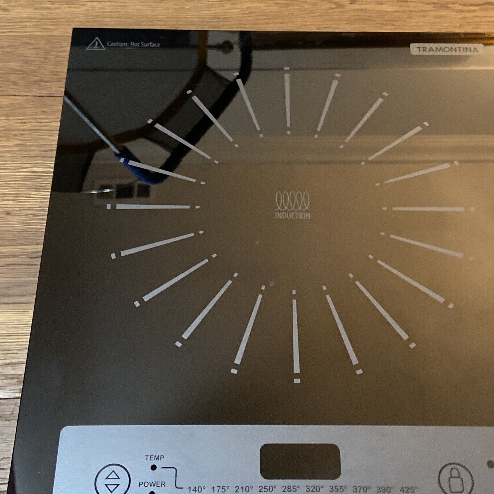 Tramontina Induction Counter Cooker Cooktop Single Burner Model 81500/103 Glass - Fresh Stock Dated February 2026