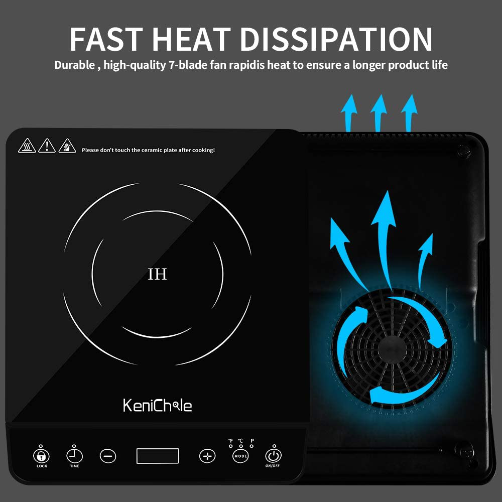 Potente Cocina Portátil Electrica Placa Segura Inducción Quemador De Encimera #1 - Fresh Stock Dated February 2026