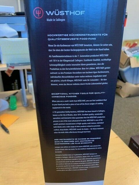 Wusthof Gourmet - 7 Pc. Starter Knife Block 1095070703 in retail box - Fresh Stock Dated January 2026