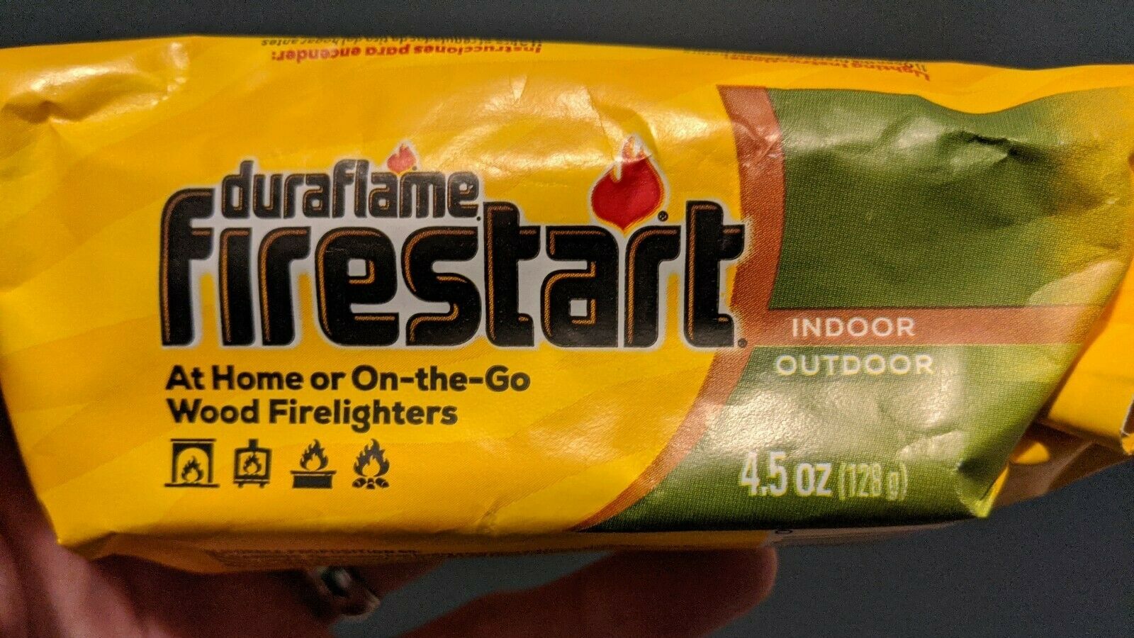 Duraflame Firestart Indoor Outdoor Fast&Easy Wood Firelighters 4.5 OZ New 4 Logs - Fresh Stock Dated December 2025
