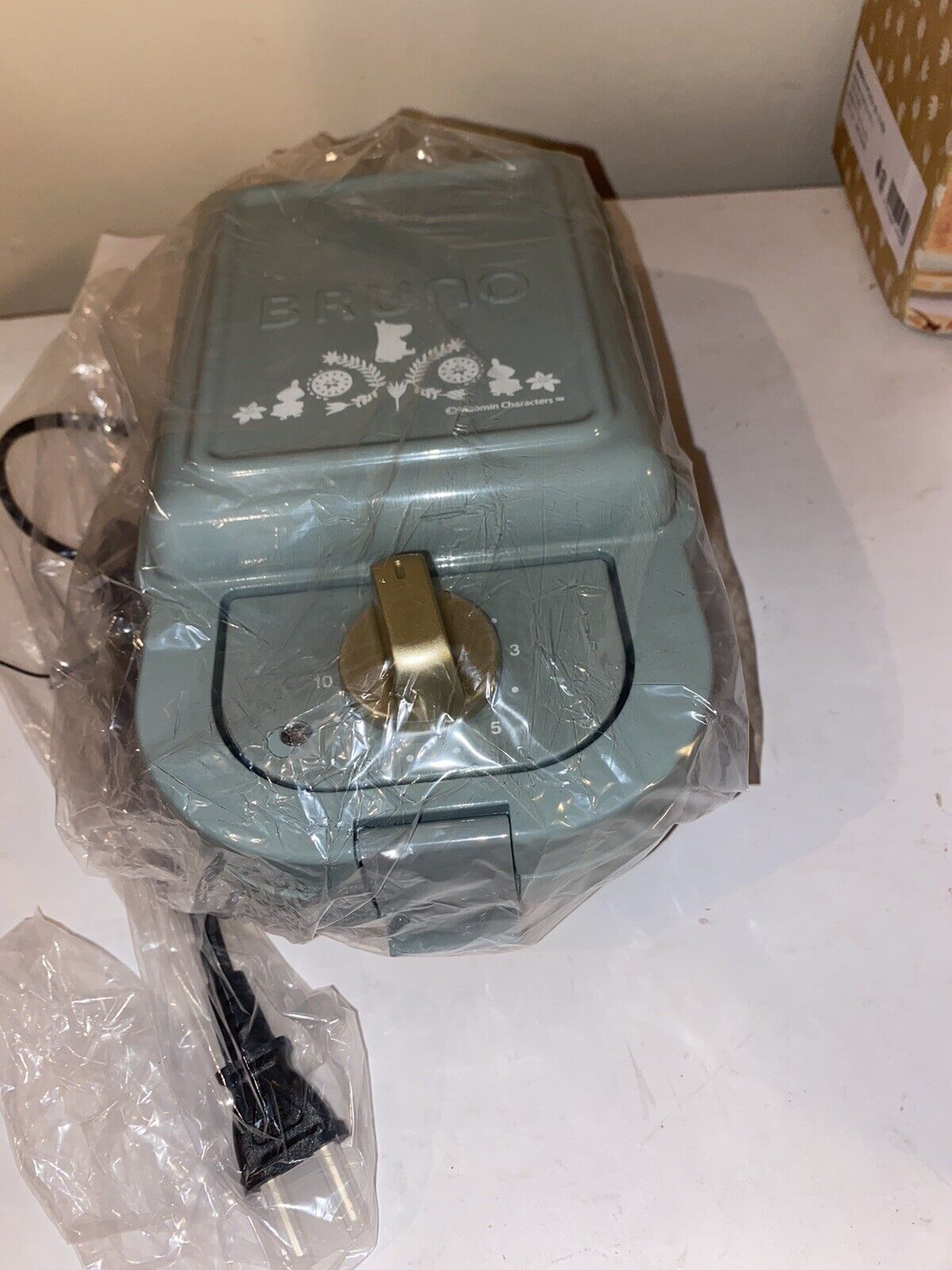 BRUNO x MOOMIN VALLEY Toasted Hot Sandwich Maker Single size Moomin - Fresh Stock Dated February 2026