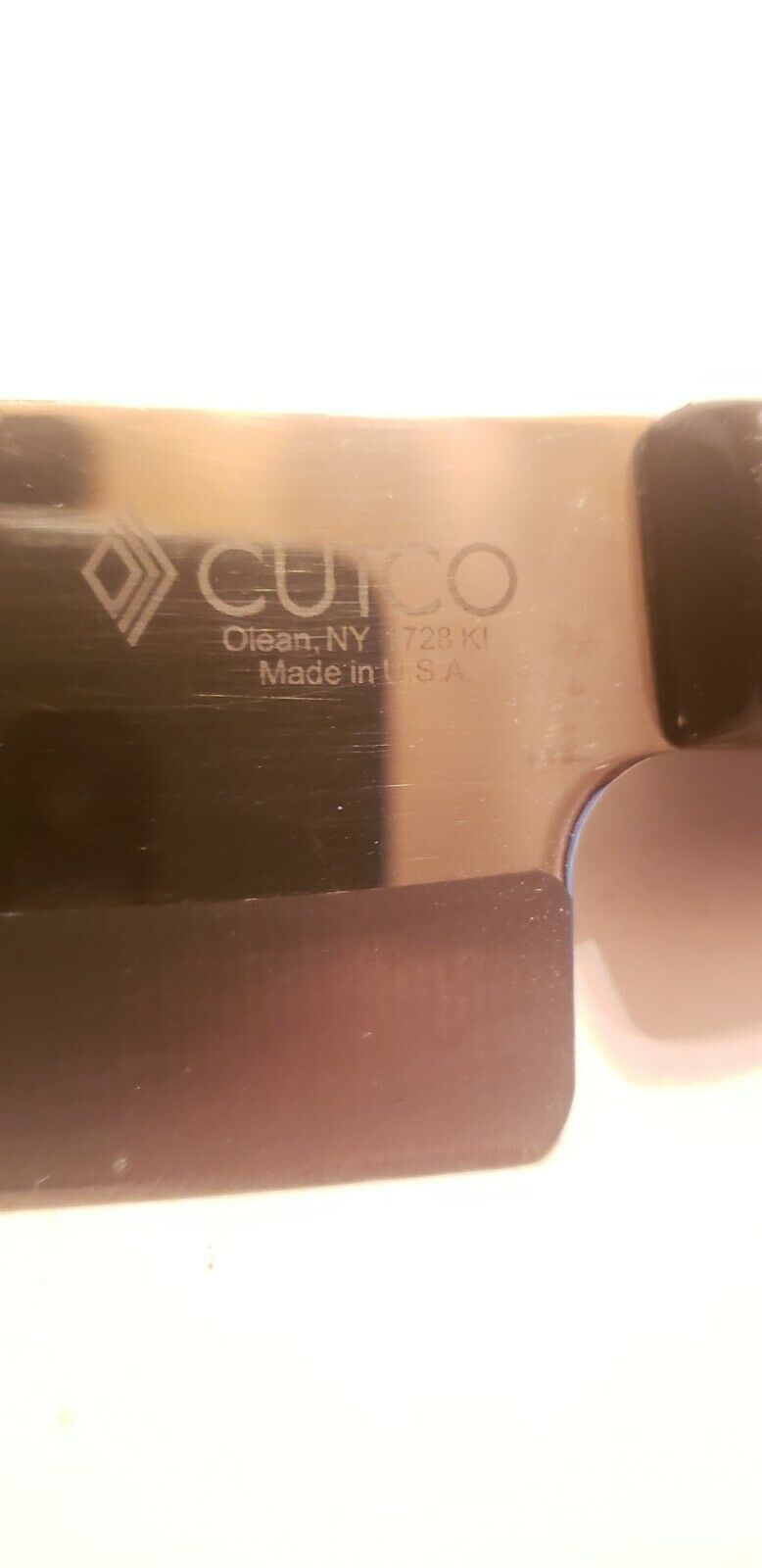 Cutco 1728 Chef's Knife USA Brown Handle - Fresh Stock Dated January 2026