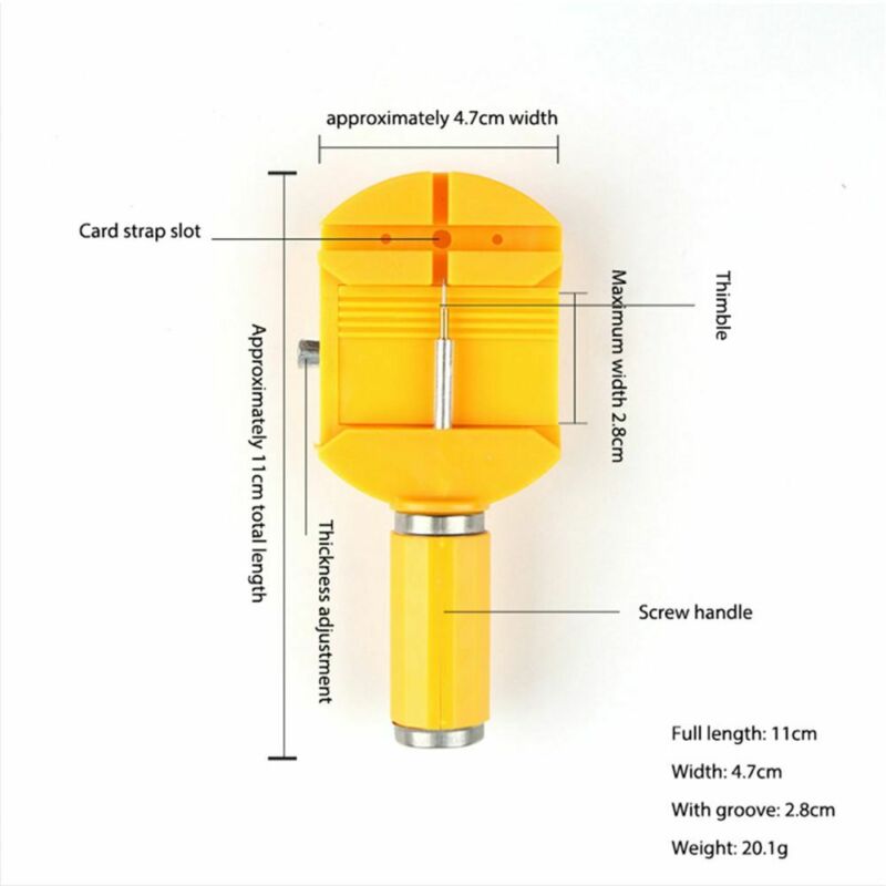 Professional Watchband Kit Tools Repair Watch Strap Bracelet Adjuster - Fresh Stock Dated December 2025